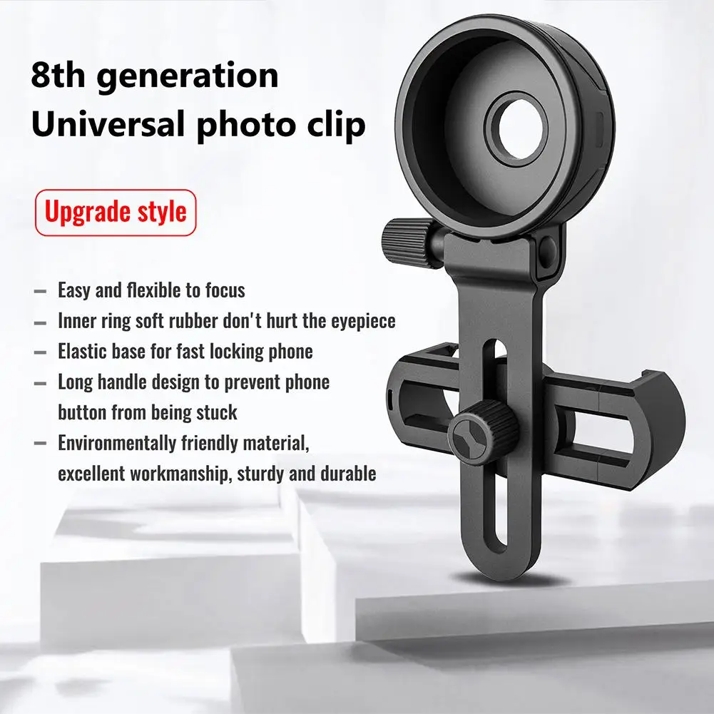 Universal Telescope Camera Mount Metal Spotting Scope SmartPhone