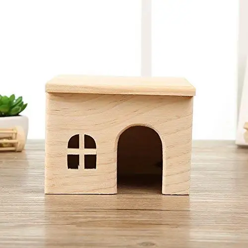 Hörcsög Faház Kis Állatok Rejtekhely Patkány Egerek Gerbil Egér Nyúl Ketrec Play Kunyhó