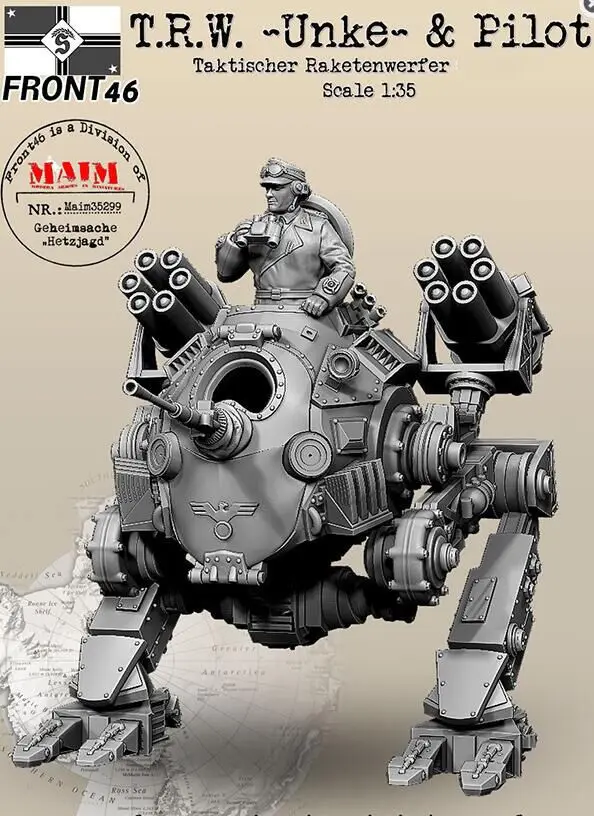 Модель из смолы 1/35 Строительный набор фигурка вторая станция | Игрушки и хобби