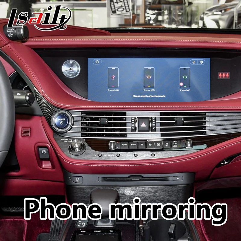 Видеоинтерфейс Lsailt PX6 Android 9 0 LS600h LS460 2013 19 с Carplay Youtube Netflix LX570 ES350h|GPS для транспорта| |