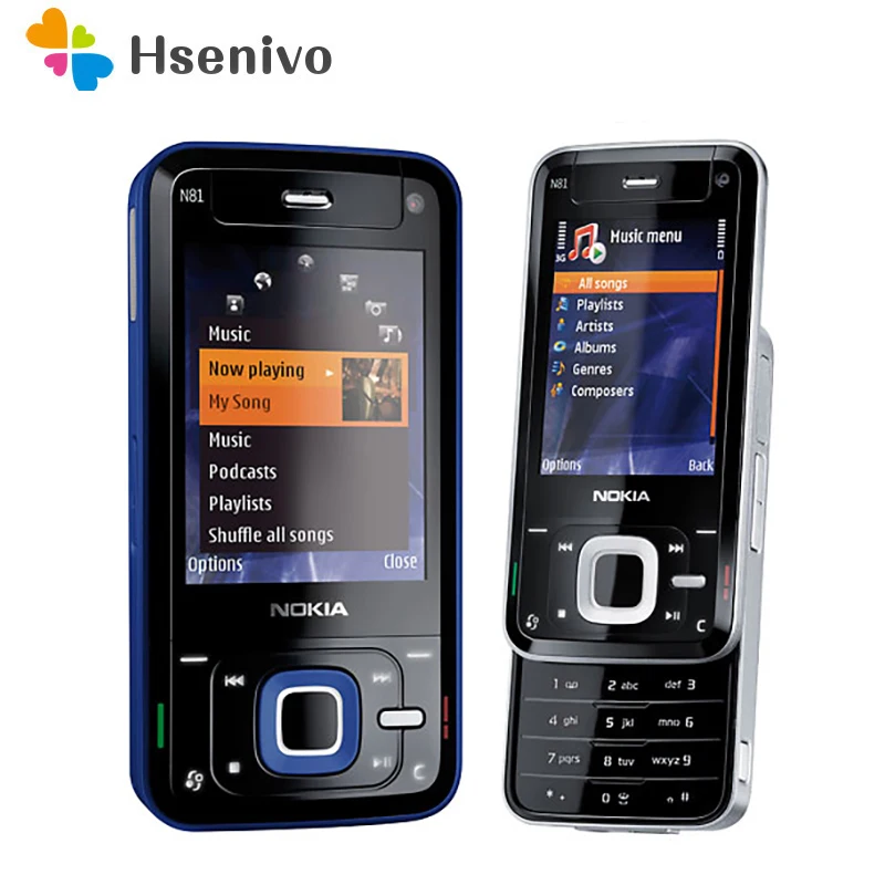 N81 Unlocked 100% Original Nokia N81 GSM 3G