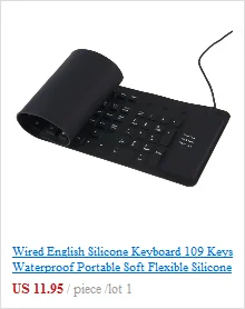 Игровая клавиатура Bluetooth Беспроводная игровая клавиатура 47 клавиш геймерская клавиатура для ПК ноутбука для PS4 gamer Bluetooth V3.0 120 мА/5 В