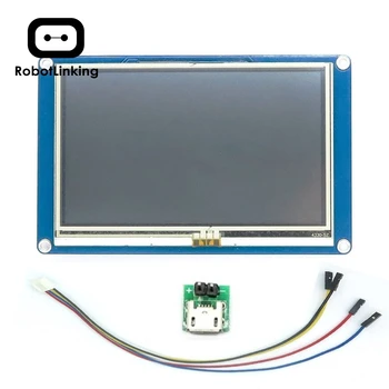 

Nextion 5.0" 5.0 inch NX8048T050 Serial USART HMI Intelligent LCD Display Module 800x480 Smart Resistive Touch Screen Panel