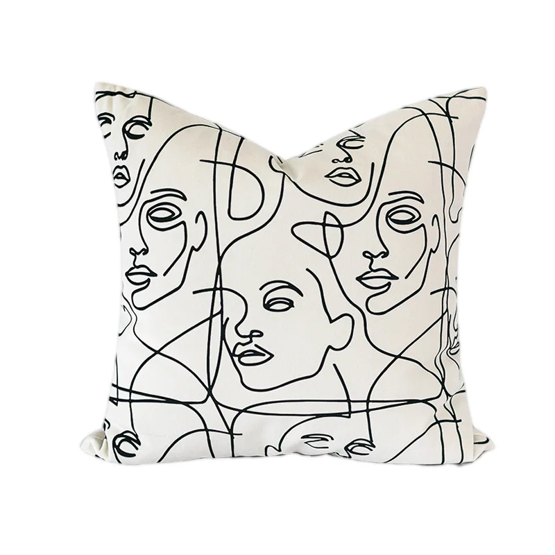 

2 шт./партия, декоративные хлопковые подушки, 45 х45 см