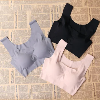 

2020 Women sexy sheer lace bra top Seamless Bralette Intimates Transparent Cup Wireless Bras