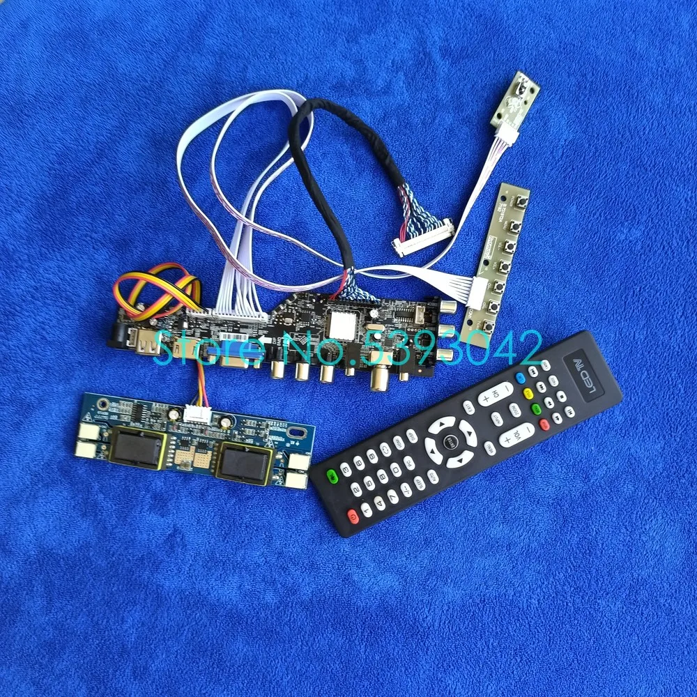 Комплект платы контроллера ЖК-экрана LM220WE1(TL)(E1)/(TL)(F1)/(TL)(M1) USB + AV 1680*1050 3663 digital LVDS 30Pin