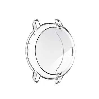 

TPU Protective Case For Samsung Active 2 44MM Protection Cover Shell Smart Watch Accessories Clear Full Cover Frame