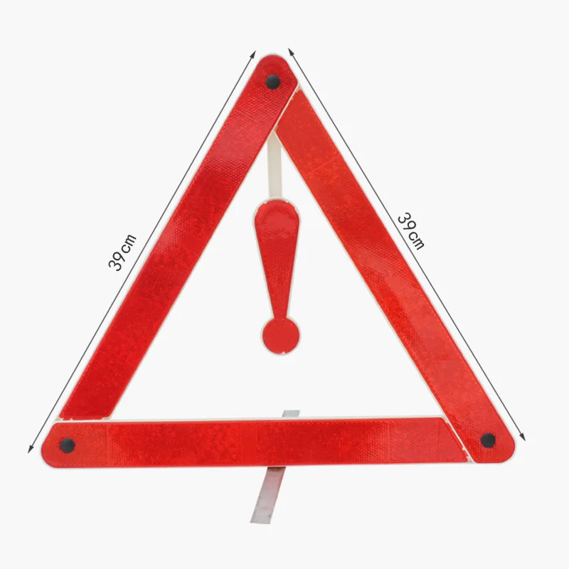 

New Traffic Rules BEEKING Tripod Warning Sign Aluminum Sheet Single Foot Fixed Reflective Tripod Traffic Safe Nameplate