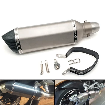 

36-51MM Universal Motorcycle Exhaust Modify Motocross Exhaust Muffler For Suzuki GS X 600 1100F 500E GS550M Katana GSX 250 550