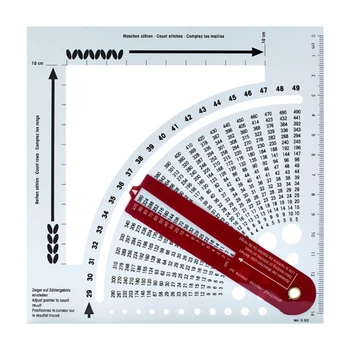 

Knitting Gauge Converter - Knitting Stitch Calculator and Counting Frame Ruler,