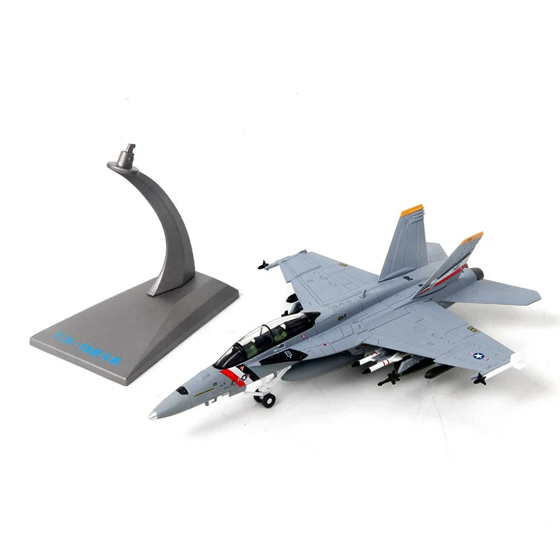 18,5x15x13,5 см 1:100 Telbo F18 Американский Hornet F/A-18F сплав боец модель военный Вентилятор коллекция украшения авиационный самолет