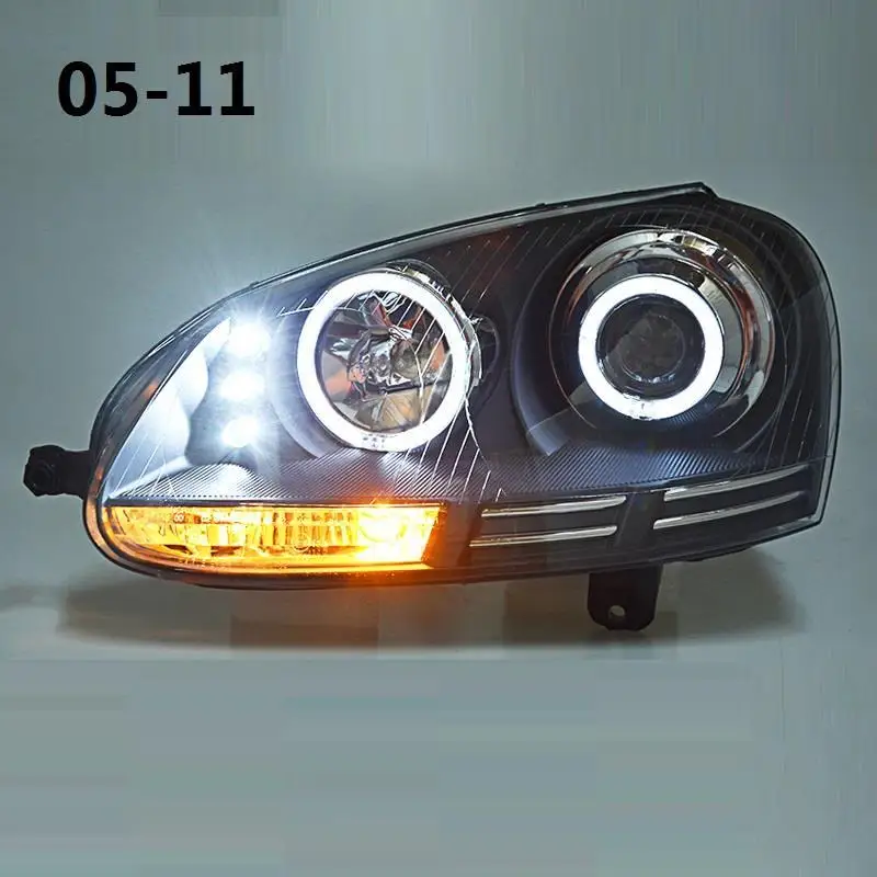 Drl запчасти Neblineros Led Para авто аксессуары Automovil автомобильное освещение фары 05 06 07 08 09 10 11 для Volkswagen Sagitar