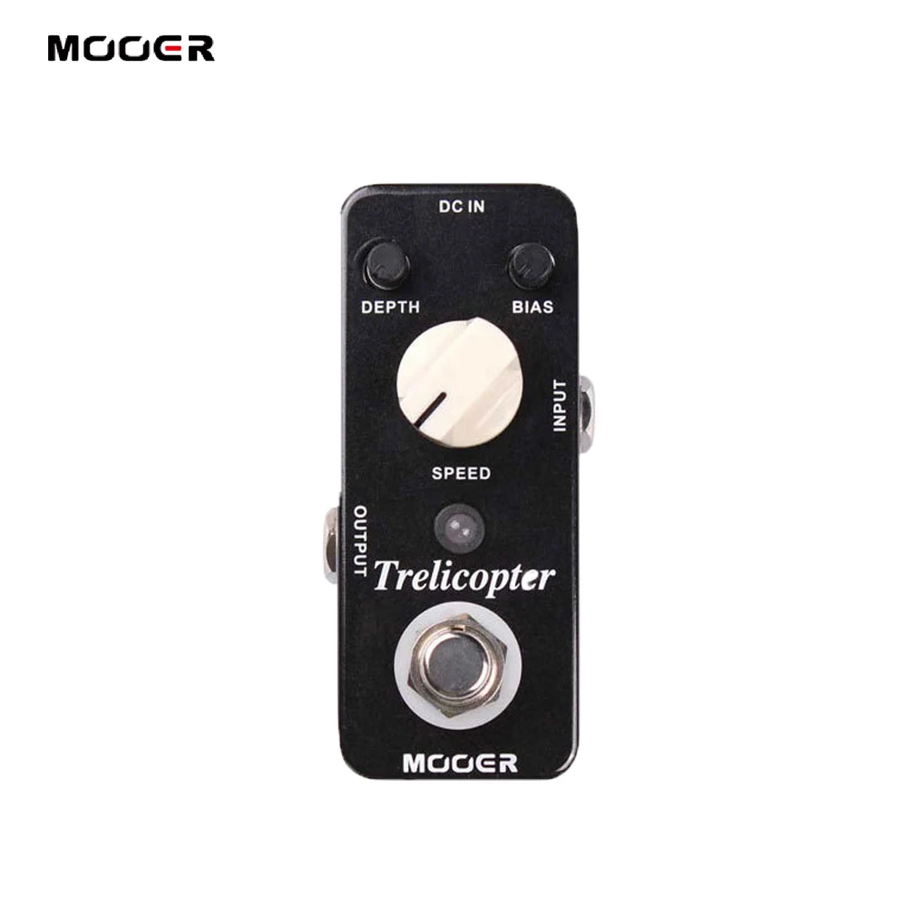 

Mooer Trelicopter Micro Optical Tremolo Effect Pedal Classic Optical Tremolo for Electric Guitar True Bypass Guitar Accessories
