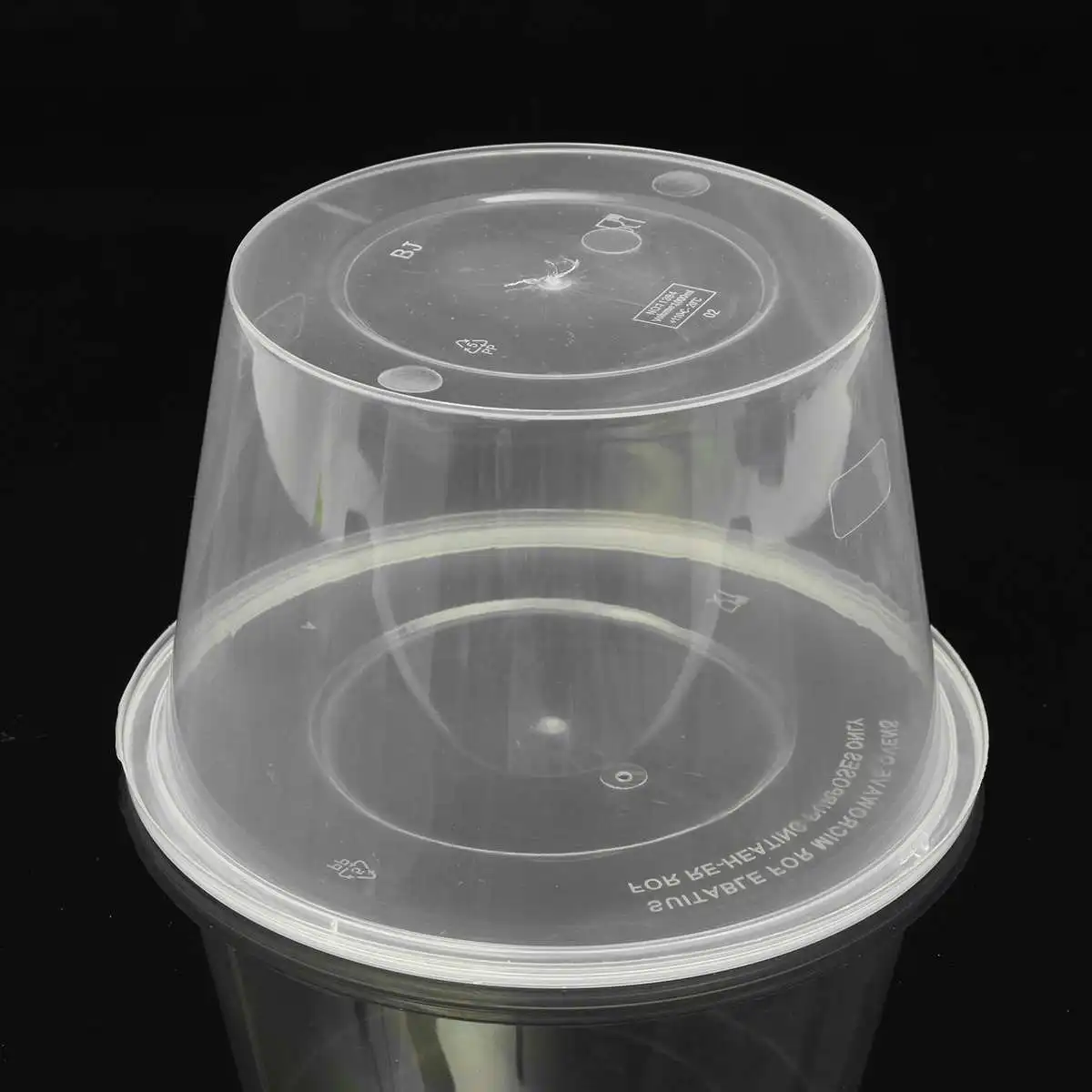 10 шт. в партии прозрачные одноразовые порции чашки приправ с крышкой соус йогурт желе пудинг контейнеры для хранения чашка для салата чаша