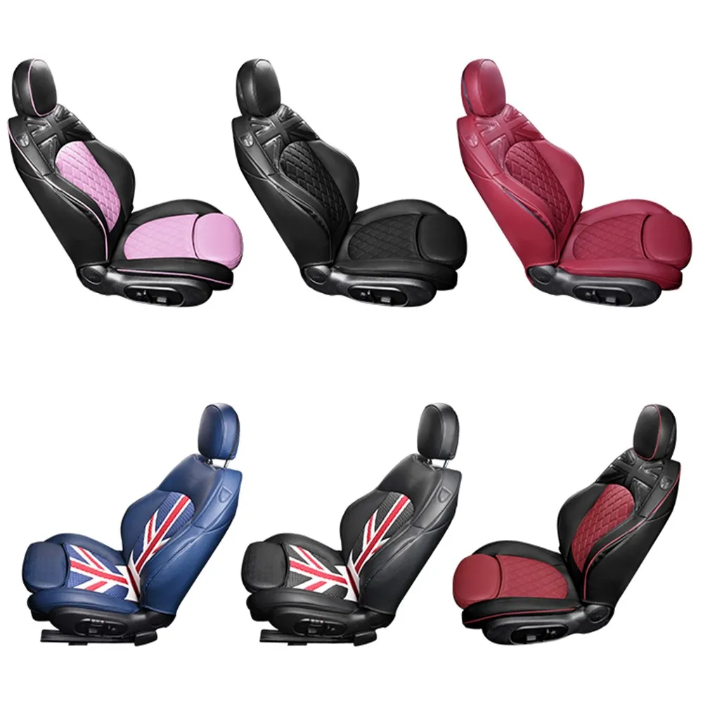 For BMW MINI Cooper F54 Car Seat Covers Wholesale Waterproof Leather Auto Seat Protector Accessories Car Interior Accessories