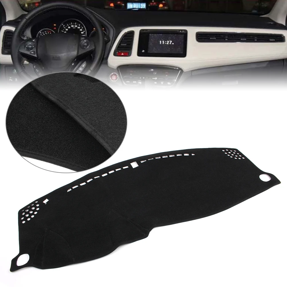 Hrv Car Dash Mat Dashboard Cover Dashmat For Honda Hrv 2016 2017 2018 2019 Lhd Car Antidirty