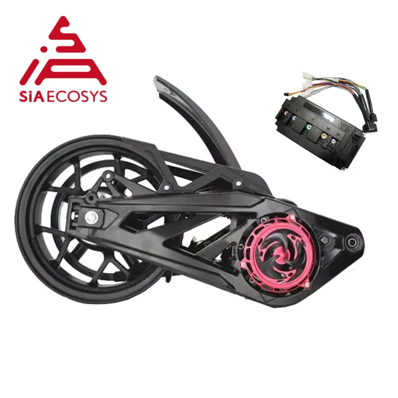 US $645.00 QS Motor 138 3kw 5kw 72V 100KPH Mid Drive Motor 12inch Assembly Kits With EM150SP Controller For EMotorcycle