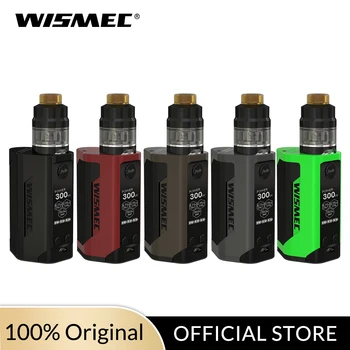 

Original Wismec Reuleaux RX GEN3 with 4ml GNOME Tank Full Kit 300W VW/TC-Ni/TC-Ti/TC-SS/TCR mode Electronic cigarette kit