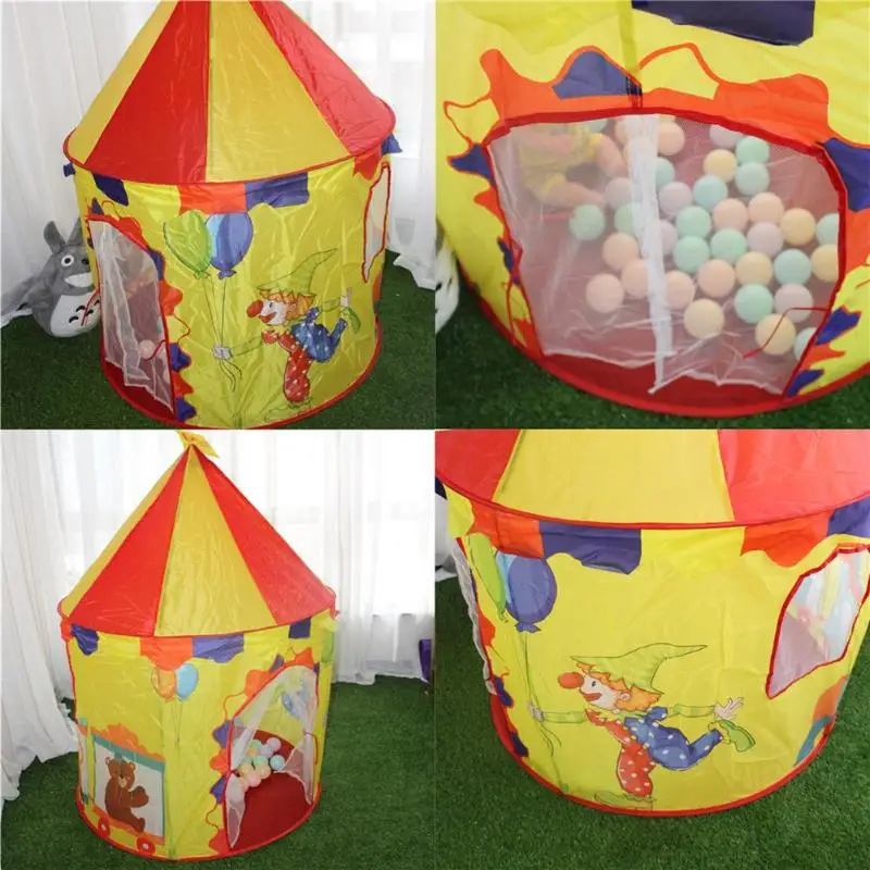 Игровая палатка портативный Принц Принцесса складной детский замок Cubby игровой домик детские подарки на открытом воздухе Funning игрушечные палатки
