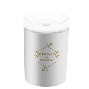 

300Ml Air Humidifier Candle Romantic Soft Light USB Essential Oil Diffuser Car Purifier Aroma Mist