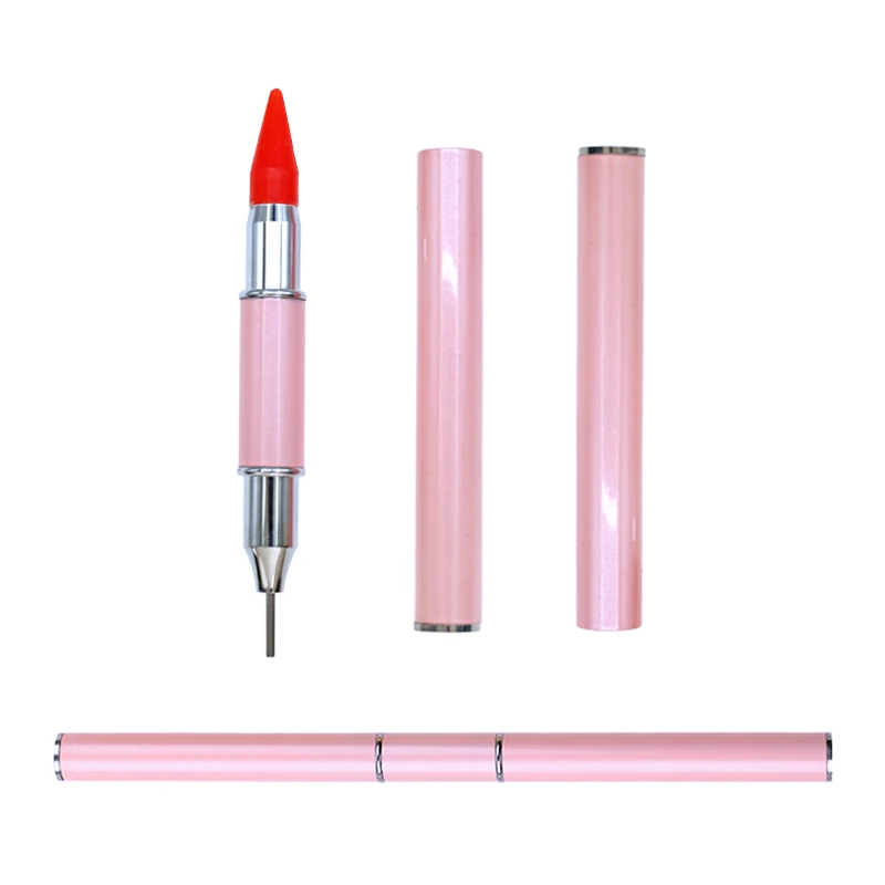 1set/lot quality Crystal Pen picking up Rhinestones Gems Sticky Wax Pencil DIY Tools for Nail art Cloth Diamond Picker Painting 