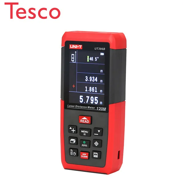 

Professional Laser Distance Meters UNI-T UT396B 120M Laser Rangefinder Digital range finder Measure Area/volume Tool