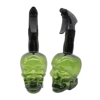 

500ml Skull Shape Hairdressing Spray Bottle Hair Styling Mist Garden Spray Bottle Adjustable Nozzle Sprayer Tool