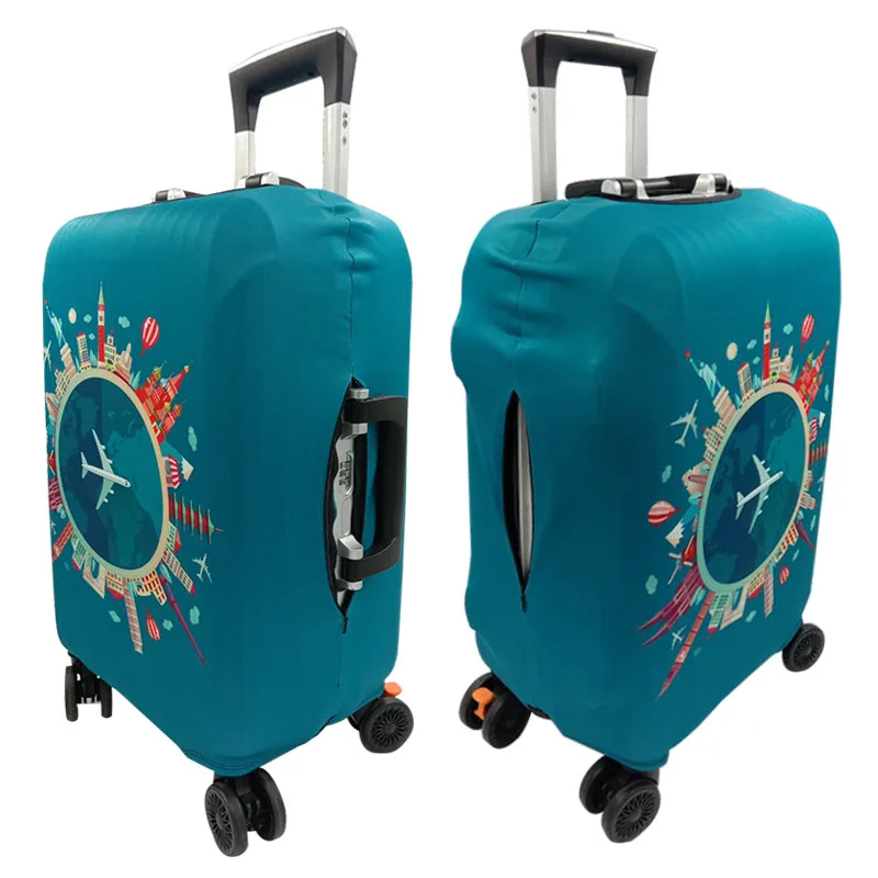 Сгущенная крышка багажника багажника для 18-32 дюймов тележка суперобложка идеально упругие аксессуары для путешествий