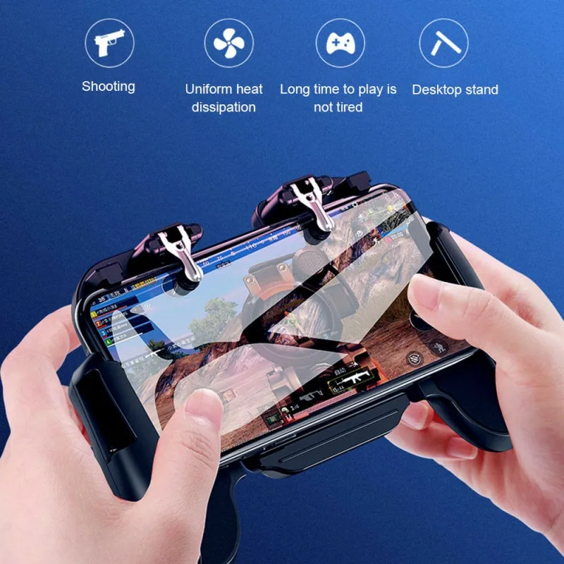  H5 Cooler Cooling Fan Gamepad phone control Joystick Gamer Android Gamepad L1R1 controller for PUBG