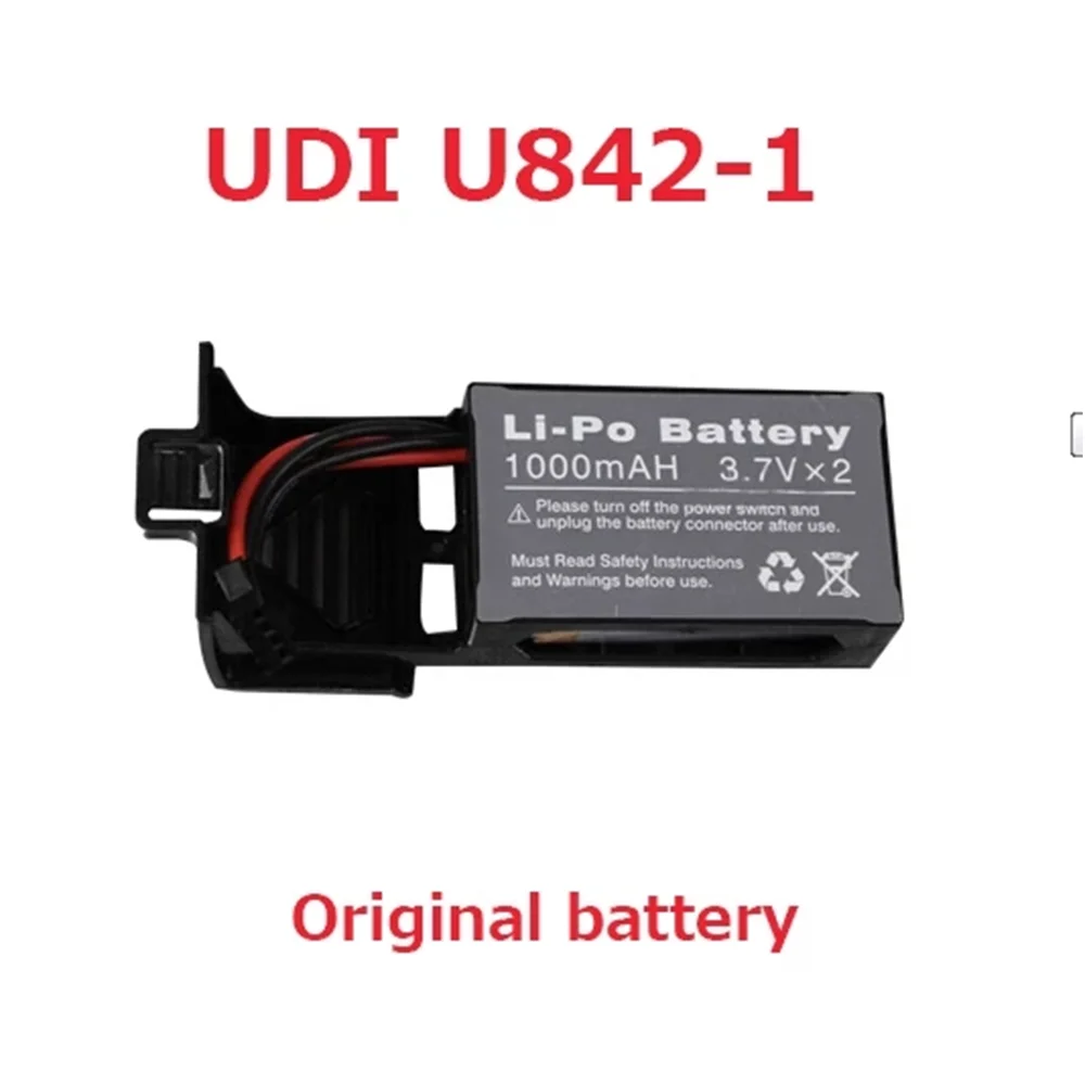 Новое поступление оригинальный 7 4 V 1000mAh Li-Po Батарея для Udi U842 U842-1 U818S Квадрокоптер