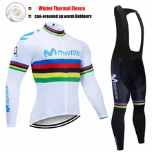 Movistar зимний термальный флисовый комплект одежда для велоспорта NW Мужской трикотажный костюм Спортивная одежда для езды на велосипеде MTB комбинезон теплые комплекты