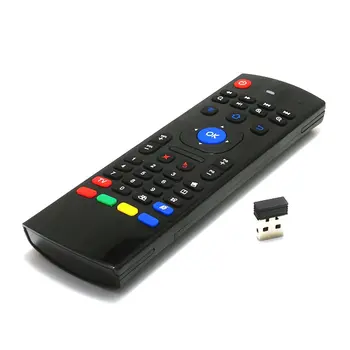 

MX3 2.4G Wireless Remote Control Somatosensory Keyboard Controller Air Mouse For Android Computer Laptop