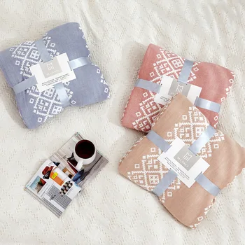 

Cozy Lightweight Muslin Cotton Throw Blanket For Bed & Sofa Summer Autumn Bedding Coverlet Bedspread Lightweight Soft