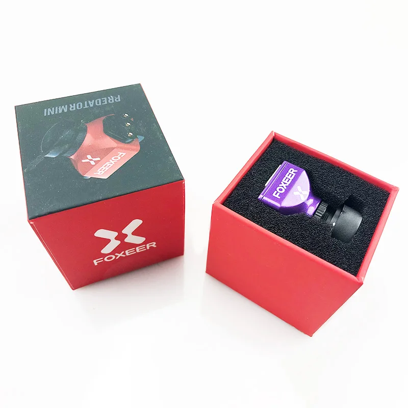  Foxeer Predator V4 FPV Camera Racing Drone Mini Camera16:9/4:3 PAL/NTSC switchable Super WDR OSD 4m