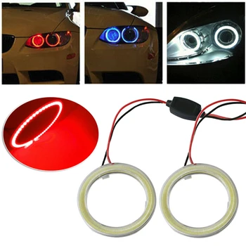 

Silicone Angel Eye bulb 1 Pair 60MM 45LED Waterproof Super Bright Car Accessories