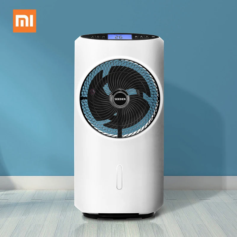 

Xiaomi Humidifying Atomizing Fan Portable Air Conditioning Touch/Remote Timing Natural Sleep Fan Electrical Low Noise Fan