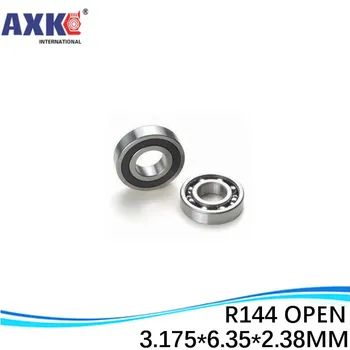 

High Speed dental handpiece bearing R144 OPEN R144K 3.175*6.35*2.381 air turbine bearing 1/8X1/4X0.0937 inch SR144 SUS440C