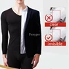 Winter Thermal Underwear Men Long Jhons Tops Buttoms Invisible Clothes Warm Body Sleeves Sets ► Photo 2/6