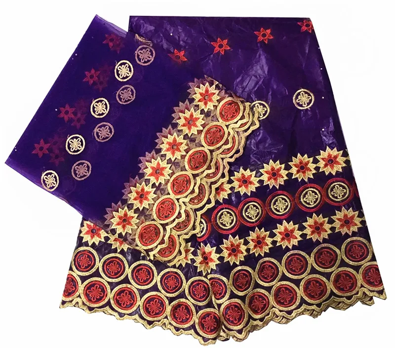 Базин богатый getzner 2019 Новый базин Ткань Высокое качество Африканский фарбик broder