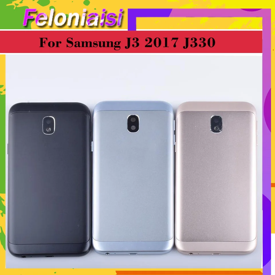 

For Samsung Galaxy J3 2017 J3 Pro J330 J330F J3 pro Housing Battery Cover Door Rear Chassis Back Case Housing Replacement
