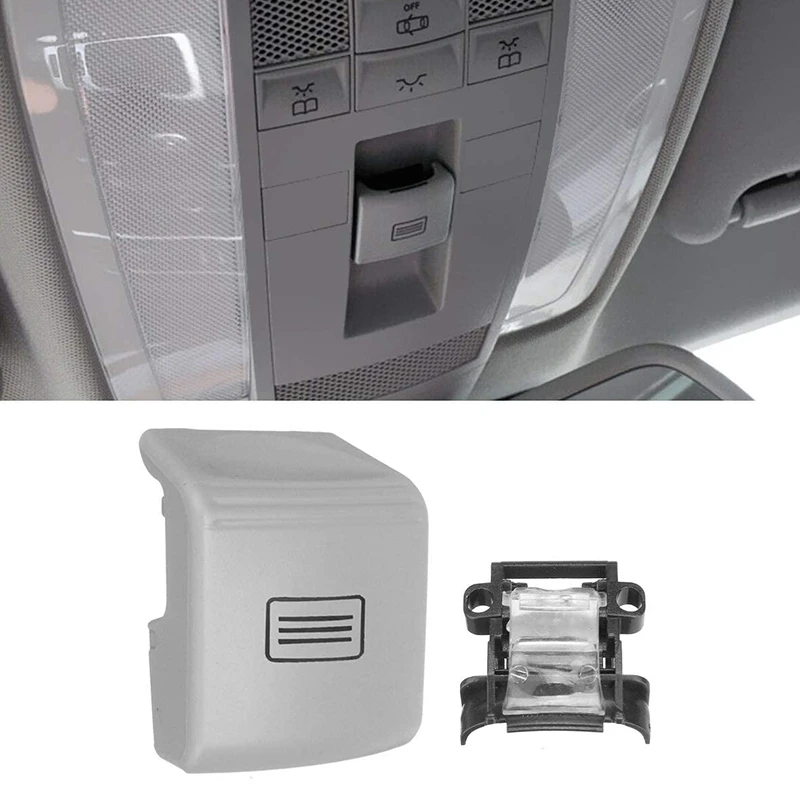 Кнопка переключения стеклоподъемника Sunroof серая для Benz W204 C CLASS W212 A207 E W218| |