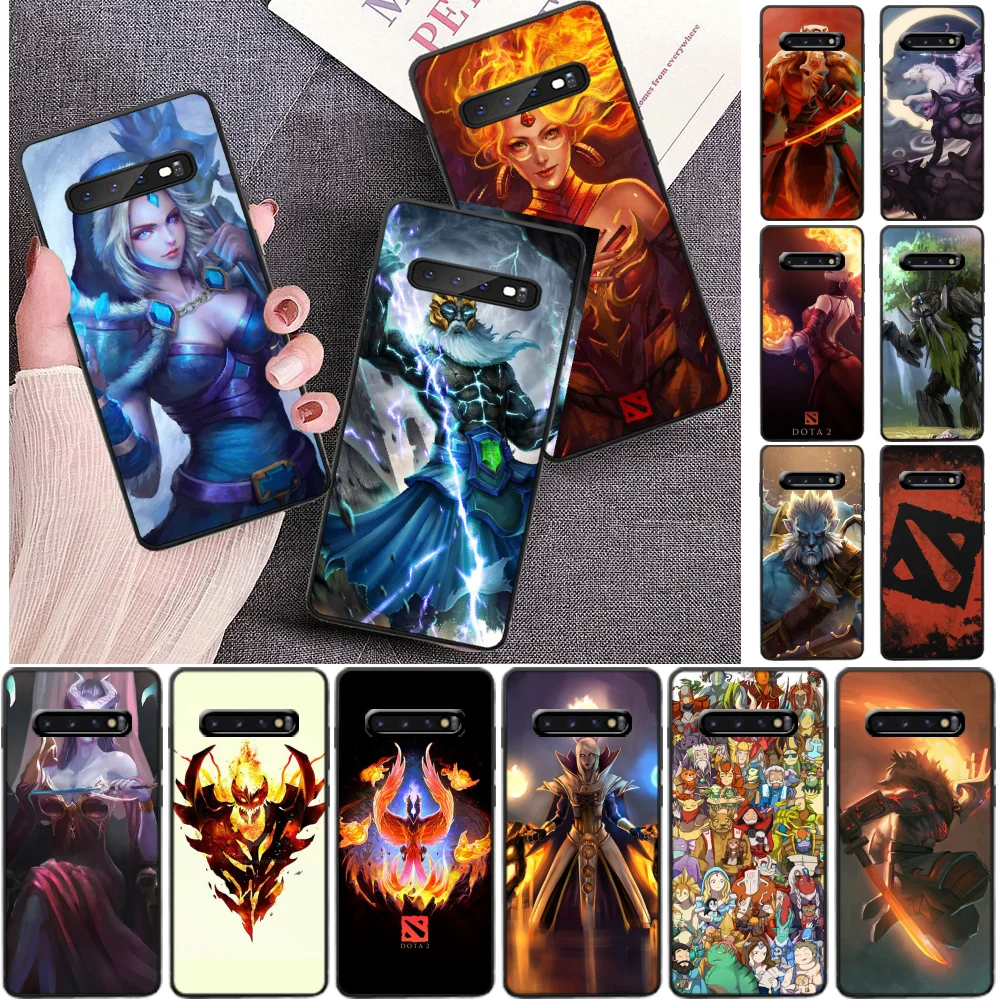ByLoving dota 2 черный мягкий чехол из ТПУ с логотипом для Samsung S9 plus S5 S6 edge S7 S8 S10 E |