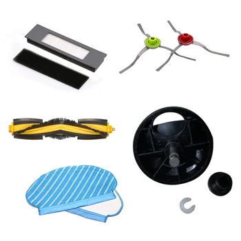 

Hot Main Brush HEPA Side Brush for Ecovacs Deebot OZMO 950 Robot Vacuum Cleaner Accessories Cleaning Cloth