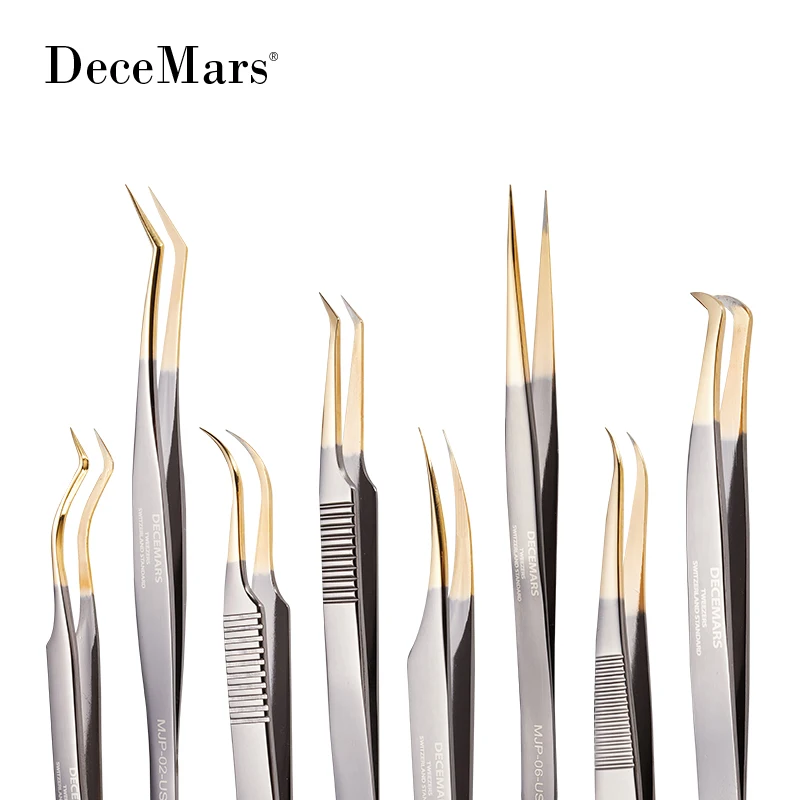 Eyelash Tweezers DeceMars For Lash Artists