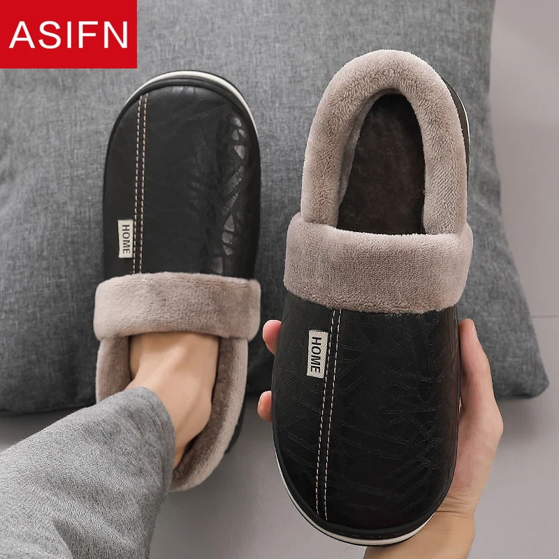 Foam Slippers Chaussons D'hiver Décontractés Hommes Grande