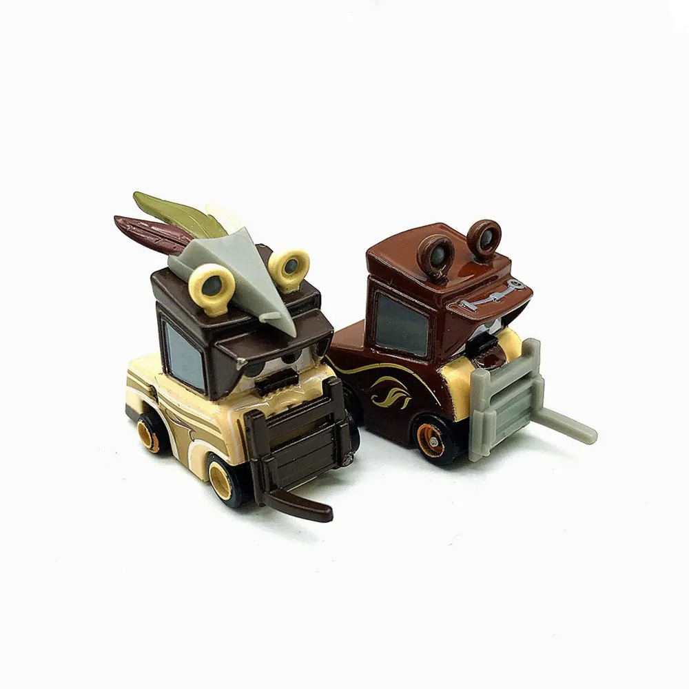 2pcs/set Disney Pixar Cars Star Wars Pitties As Logray 155 Diecast