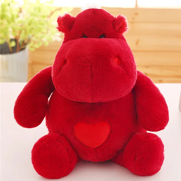 Fancytrader 20'' Soft Plush Hippo Toys Giant Stuffed Animals Hippo Pillow Doll Cartoon Hippopotamus Plush Toy 50cm 3 Colors (15)