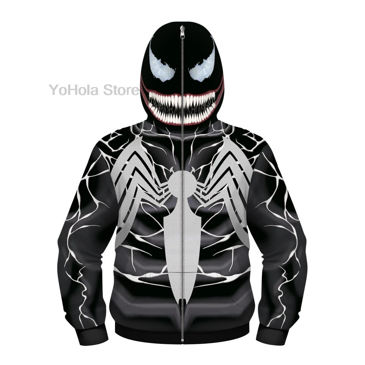 Chaquetas con capucha para niño, sudaderas con cremallera, disfraz de monstruo de dibujos animados, de vestir para Cosplay, 3D, primavera y otoño|Sudaderas con capucha y sudaderas| - AliExpress