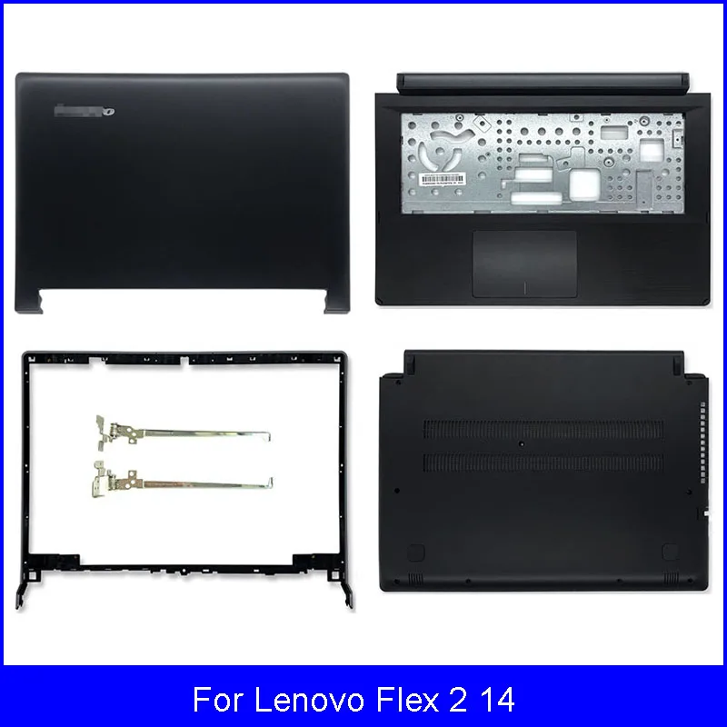 Новинка задняя крышка для ноутбука Lenovo Flex 2 14 Series передние петли Упор рук нижний