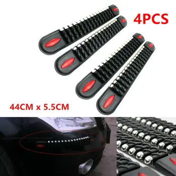 

4Pcs Car Bumper Protectors Bumper Protector Guard Anticollision Rubber
